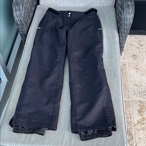 Black DESCENTE Ski Pants
